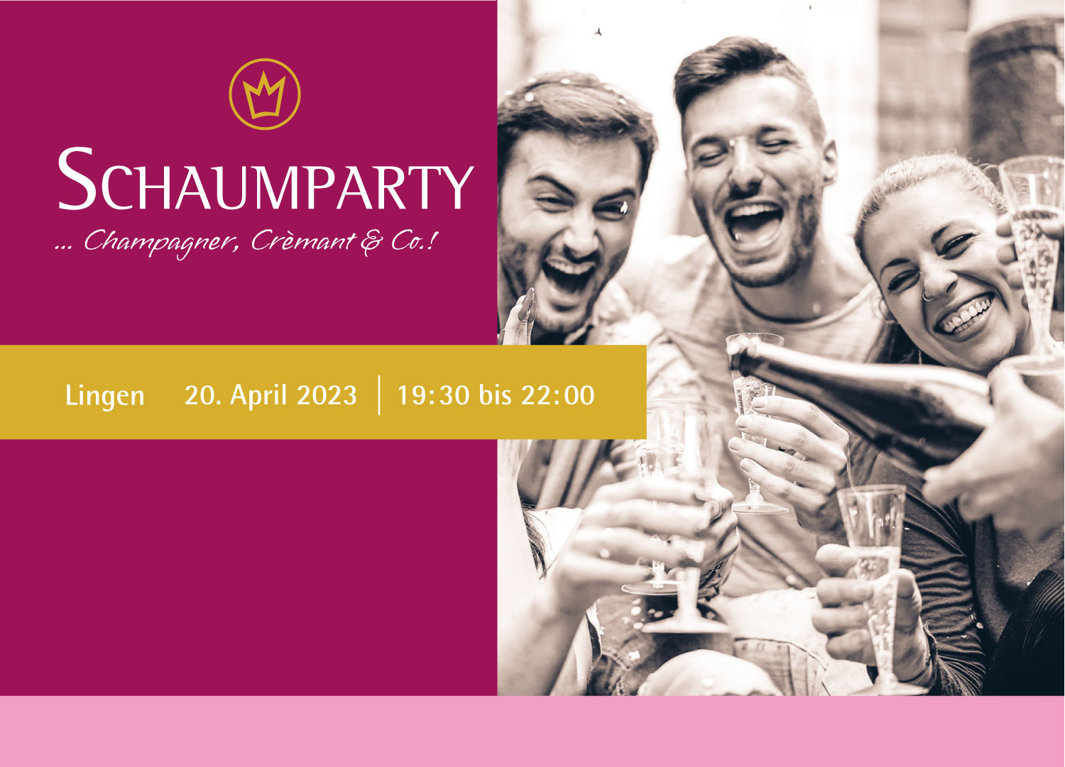 Schaumparty - Champagner, Crémant & Co.